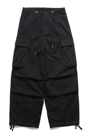 Cargo Pants with Straight In Black