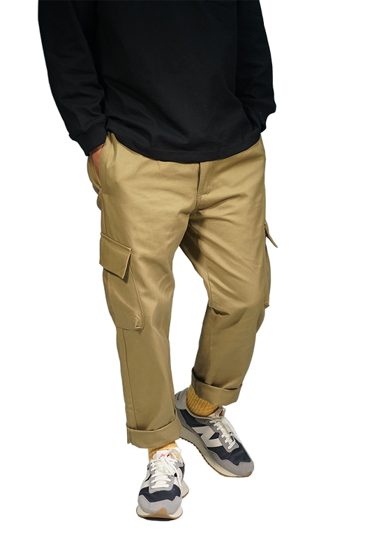 Worker Cargo Pants In Khaki