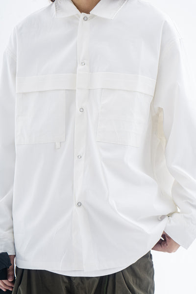 Hunter Hiker Shirt In White